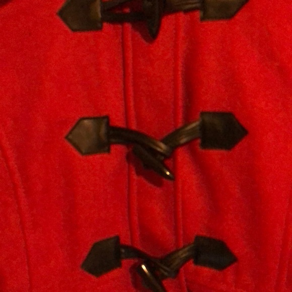 Red velvet Chic coat - Picture 3 of 6